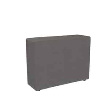 Modular Backrest – Pebble Grey – 90cmL x 30cmD x 65cmH