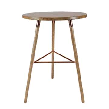 Nordic Bar Table – Copper – 70cmW x 110cmH