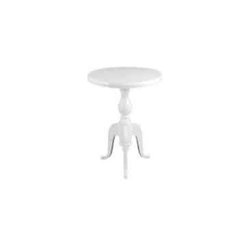 New York Side Table – White – 40cmW x 55cmH
