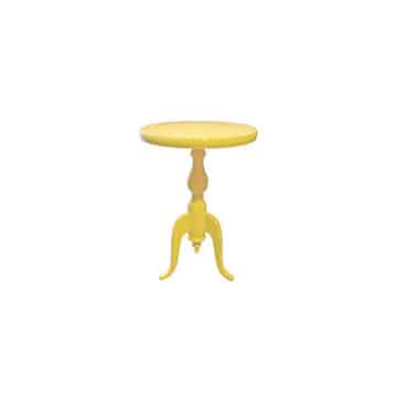 New York Side Table – Yellow – 40cmW x 55cmH