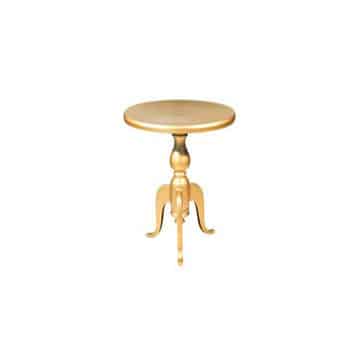 New York Side Table – Gold – 40cmW x 55cmH
