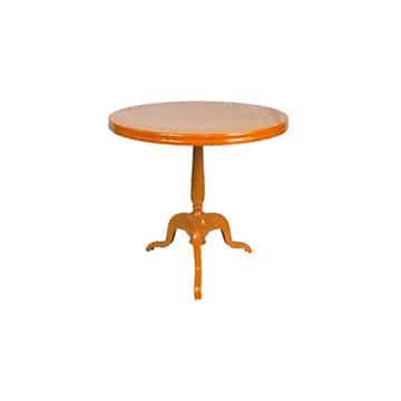 New York Cafe Table – Orange – 75cmW x 70cmH