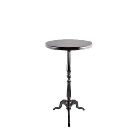 New York Bar Table – Black – 60cmW x 112cmH