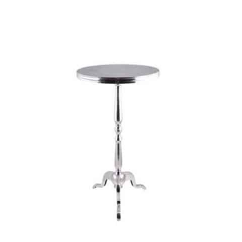 New York Bar Table – Chrome – 60cmW x 112cmH