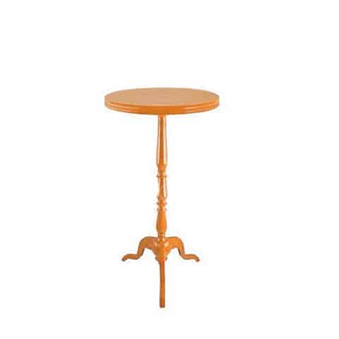 New York Bar Table – Orange – 60cmW x 112cmH