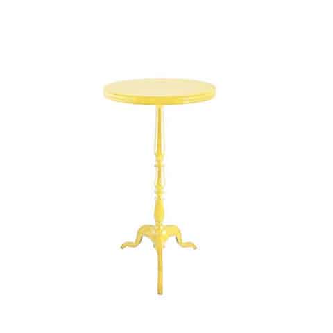 New York Bar Table – Yellow – 60cmW x 112cmH