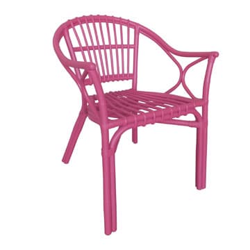 Ewagu Chair – Pink – 43cmW x 60cmD x 76cmH