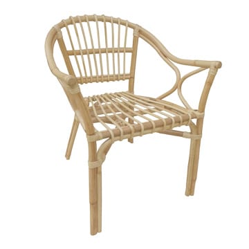 Ewagu Chair – Natural – 43cmW x 60cmD x 76cmH