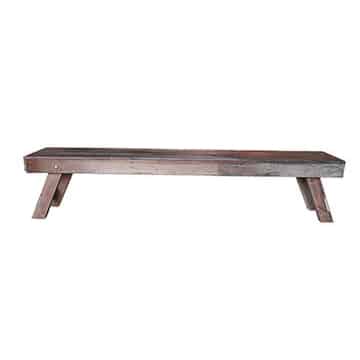 Rustic Bench – Recycled Timber – 200cmL x 40cmH