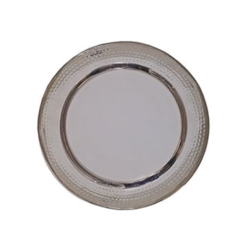 Charger Plate – Silver Mirror