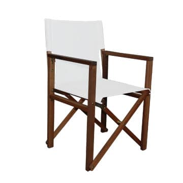 Summer Directors Chair – White – 55cmW