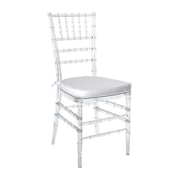 Tiffany Chair – Crystal – 39cmW x 41cmD x 87cmH