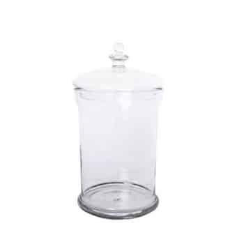 Cookie Jar with Lid – Glass