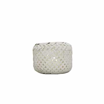 Rattan Votive – Set of Two