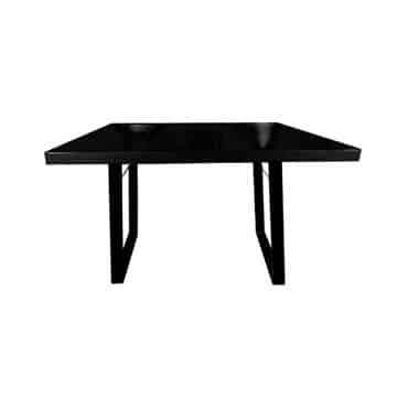 Windsor Dining Table – Black – 125cmL x 125cmW x 73cmH