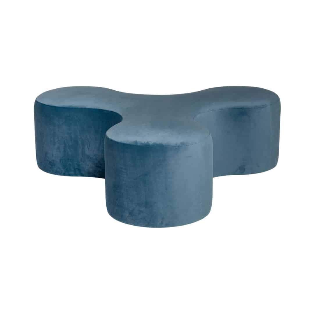 Apollo Tripod Daybed – Sky Blue Velvet