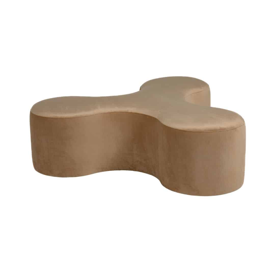 Apollo Tripod Daybed – Stone Velvet