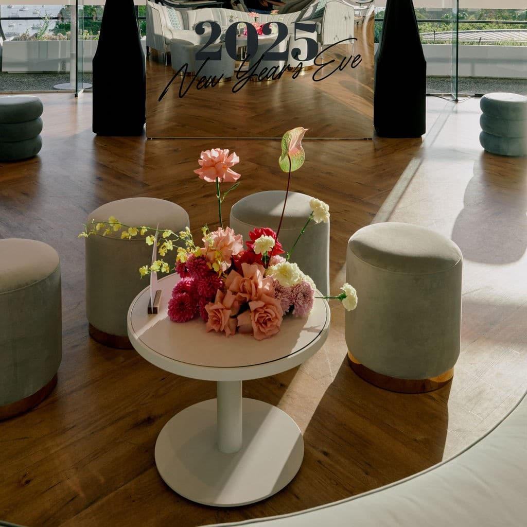 Atlas Round Coffee Table – White with White Top – 60cmW x 42cmH