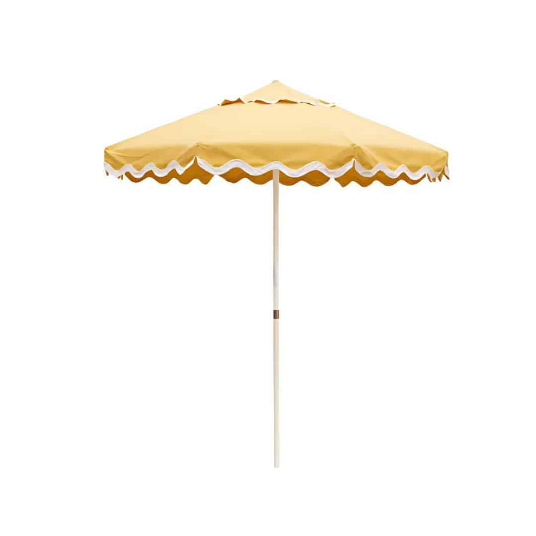 Riviera Umbrella Prop – Yellow – 210cmW x 240cmH