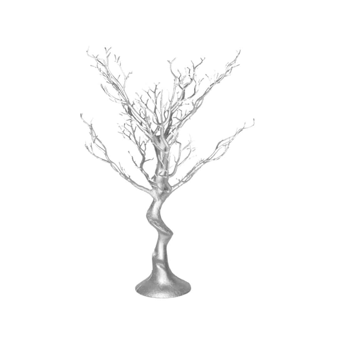 Manzanita Tree – Silver – 75cmH