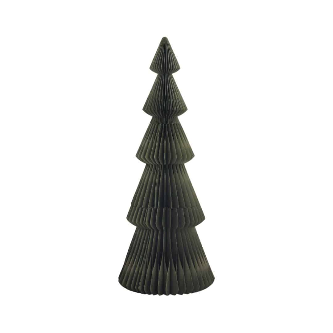 Paper Christmas Tree – Forest Green