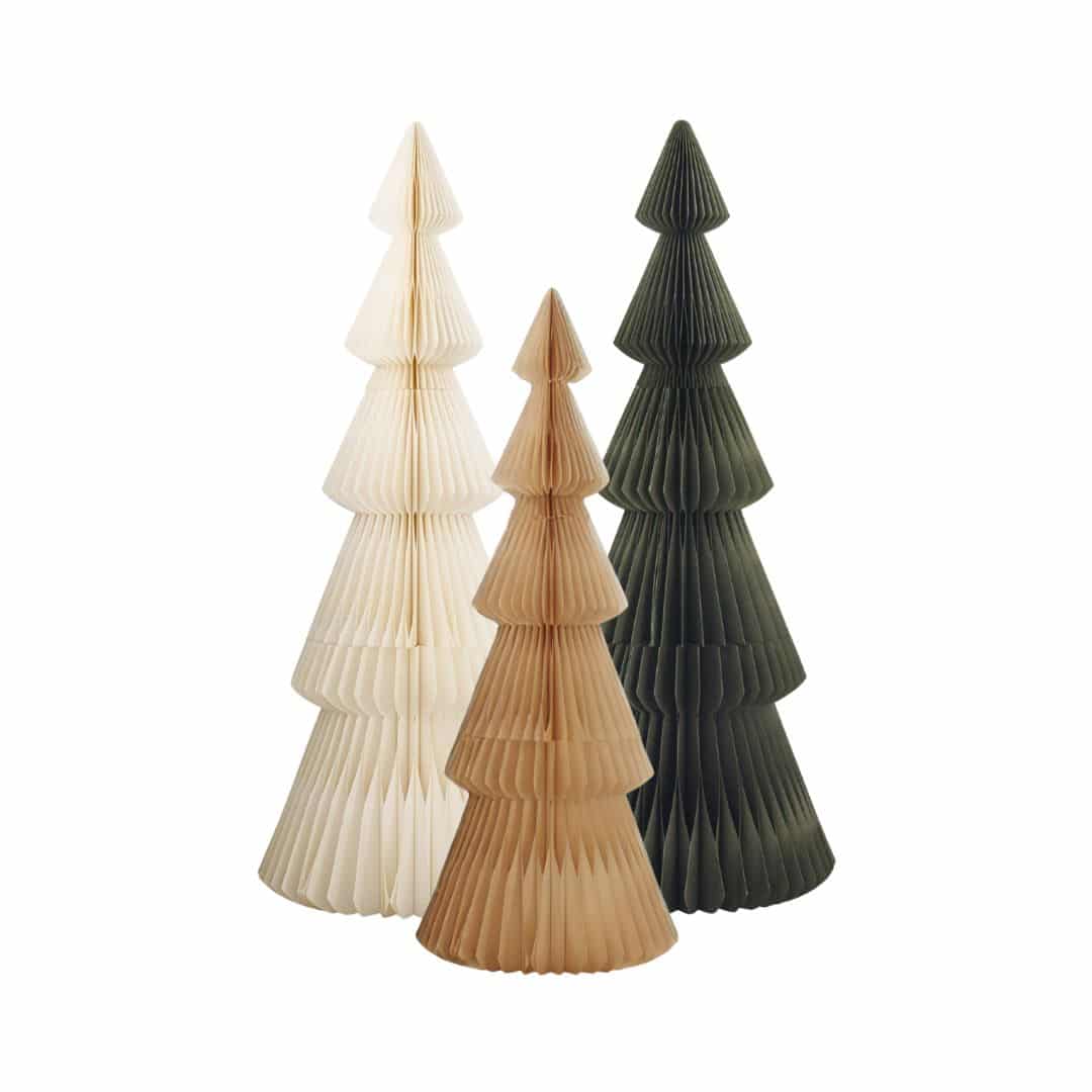 Paper Christmas Tree – Forest Green