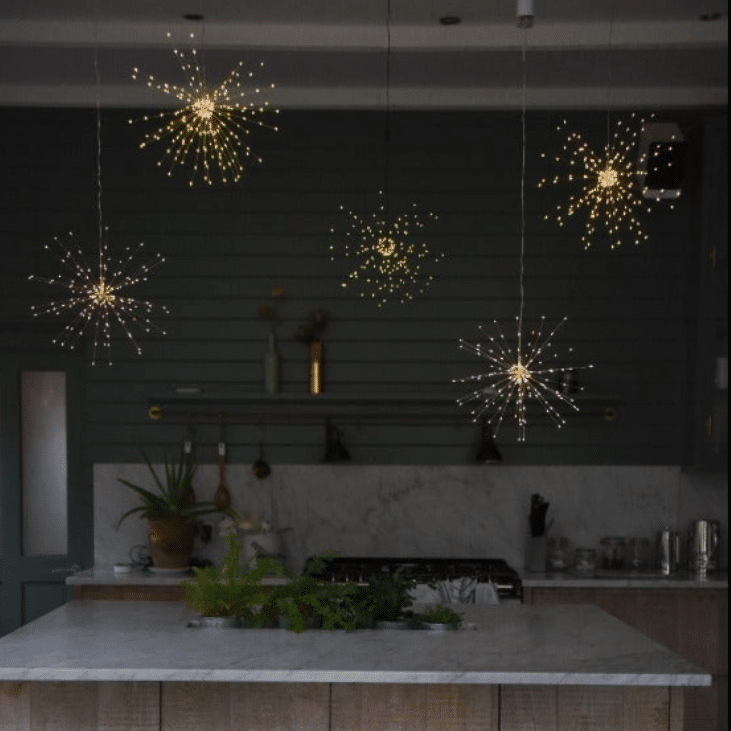 Suspended Starburst Pendant – Copper